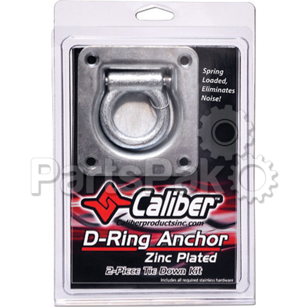 Caliber 13520; Zinc Coated Trailer D-Ring Kit