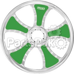 RMT TKI-GI08; Limited Billet Wheel Inserts Green 8-inch 10-Pack