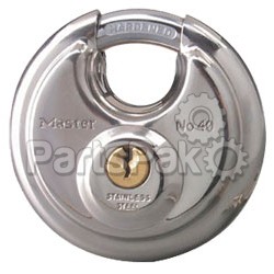 Master Lock 40DPF; Stainless Steel Round Padlock 2.75-inch