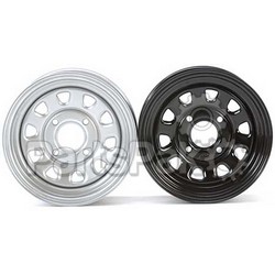 ITP (Industrial Tire Products) D12F532; Wheel, Delta Steel Black Frt 12X7 4+3 4/137; 2-WPS-57-9226