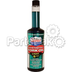 Lucas 10771; Synthetic Fork Oil 5Wt 16Oz (Sold Individually); 2-WPS-58-5250