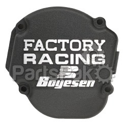 Boyesen SC-12AB; Factory Racing Ignition Cover Black; 2-WPS-59-7412AB