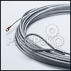 Warn 60076; Wire Rope A2000/2500 W / Aluminum Drum