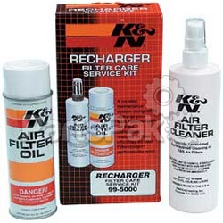 K&N 99-5000; Recharger Filter Care Servicekit; 2-WPS-62-1514