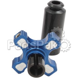Works Connection 16-840; Elite Perch Thumbwheel Assembly With Hot Start (Blue)