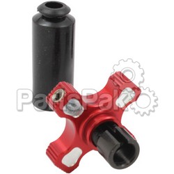 Works Connection 16-845; Elite Perch Thumbwheel Assembly With Hot Start (Red