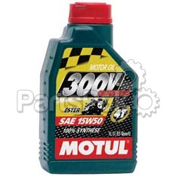 Motul 836141 / 101352; 300V 4T Competition Synthetic Oil 10W-40 4-Liter; 2-WPS-82-2042