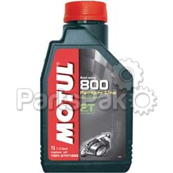 Motul 837211; 800 2T Factory Line Oil Liter; 2-WPS-82-2084