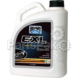 Bel-Ray 99090-B4LW; Exl Mineral 4T Engine Oil 10W- 40 4-Liter; 2-WPS-840-1473