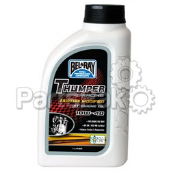 Bel-Ray 99220-B1LW; Thumper Friction Modified 4T Engine Oil 10W-40 1L