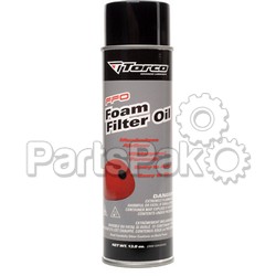 Torco T850001RE; Foam Filter Oil 13Oz; 2-WPS-88-6321