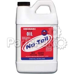No Toil NT218; Filter Oil 1/2 Gal