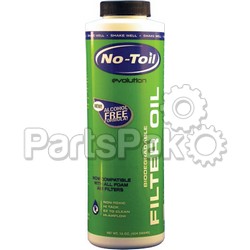 No Toil EV101; Evol Filter Oil 16Oz