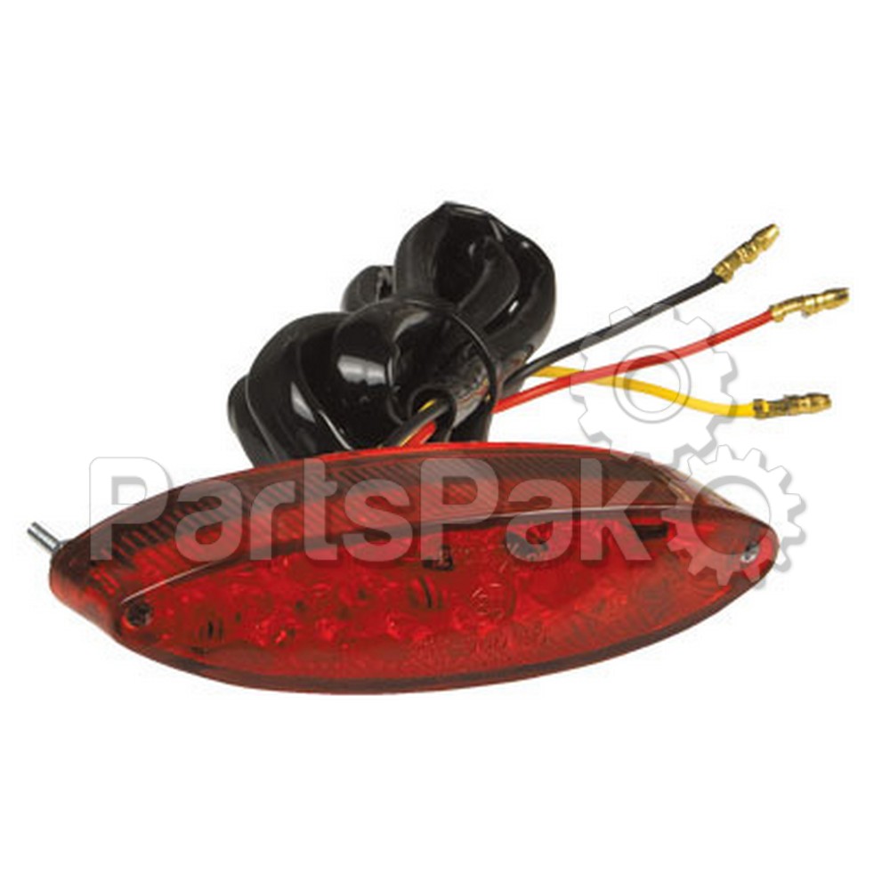 K&S Technologies 25-6605S; Led Brakelight Assembly Red Wire Yel / Gnd Black / Tail Red / Stop