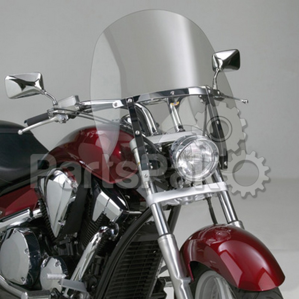 National Cycle N2302; Dakota 4.5 Windshield 'Fits Yamaha XVS 650, 1100 V-Star custom (Dragstar)
