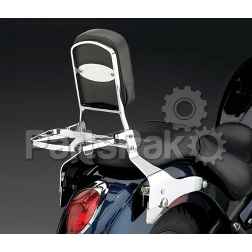 National Cycle P9800A; Paladin Back Rest with Pad and Stabilizer Bar
