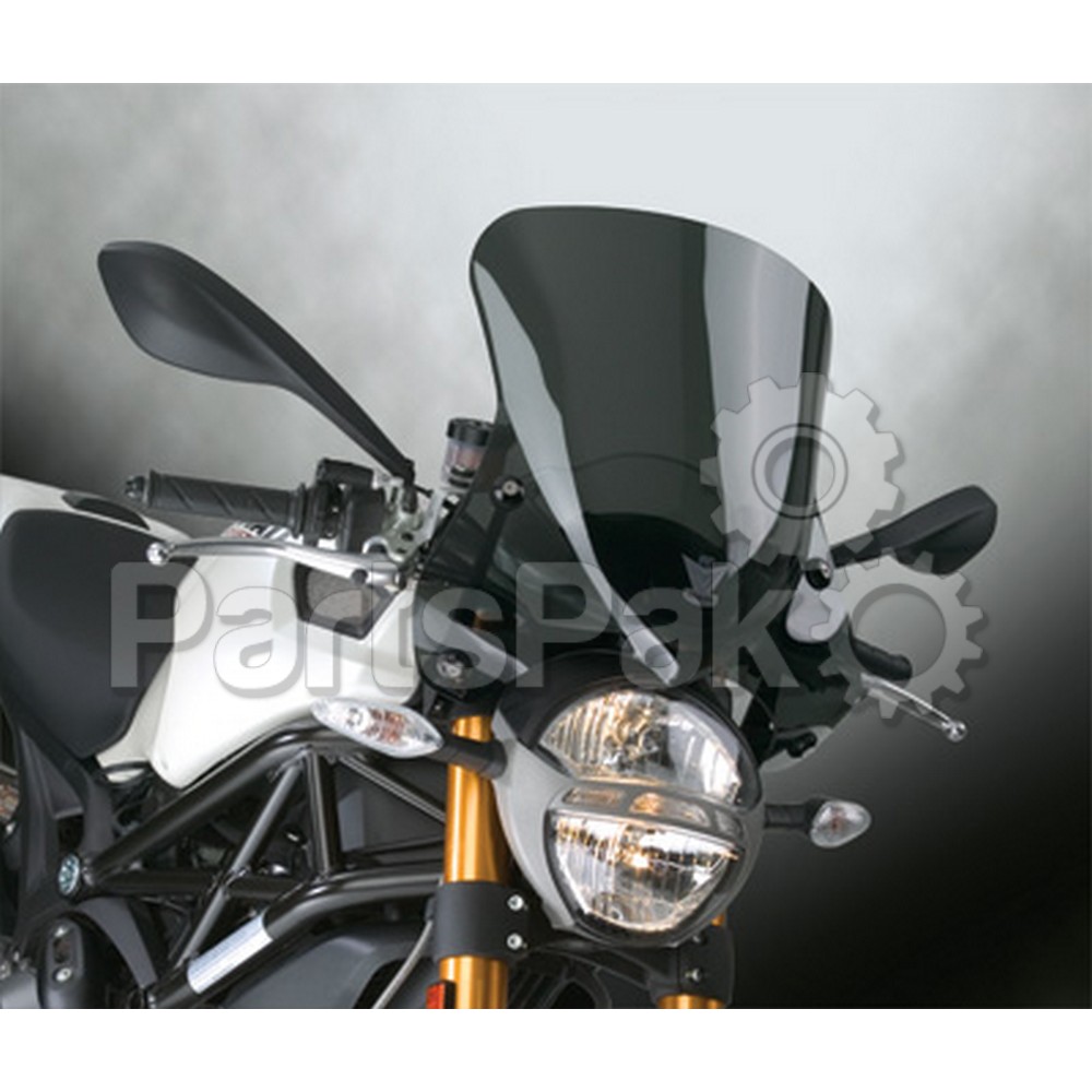 National Cycle N28213; VStream Windshield Ducati Monsters, Sport Size, Dark Tint