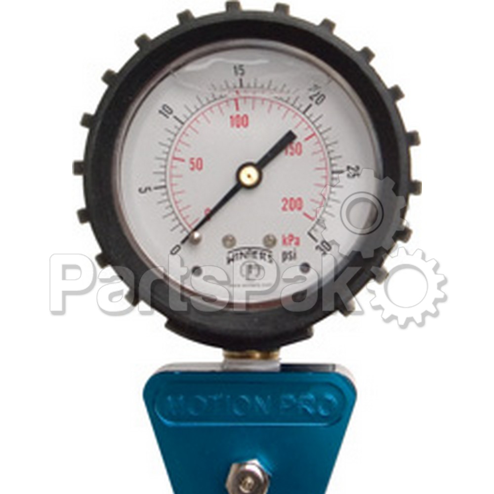 Motion Pro 08-0258; Professional Tire Pressure Gauge 0-30 Psi