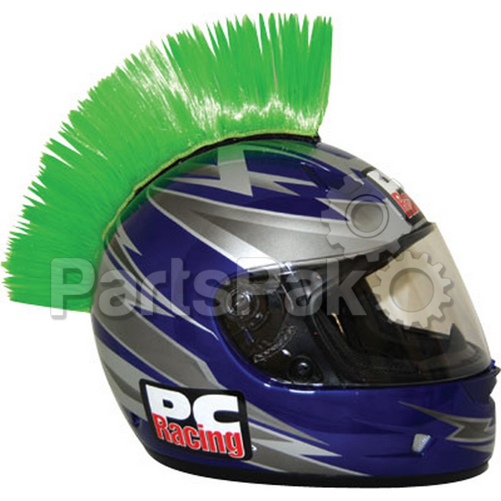 PC Racing PCHMGREEN; Helmet Mohawk (Green)