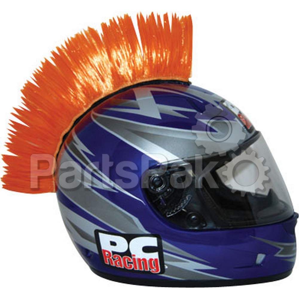PC Racing PCHMORANGE; Helmet Mohawk (Orange)