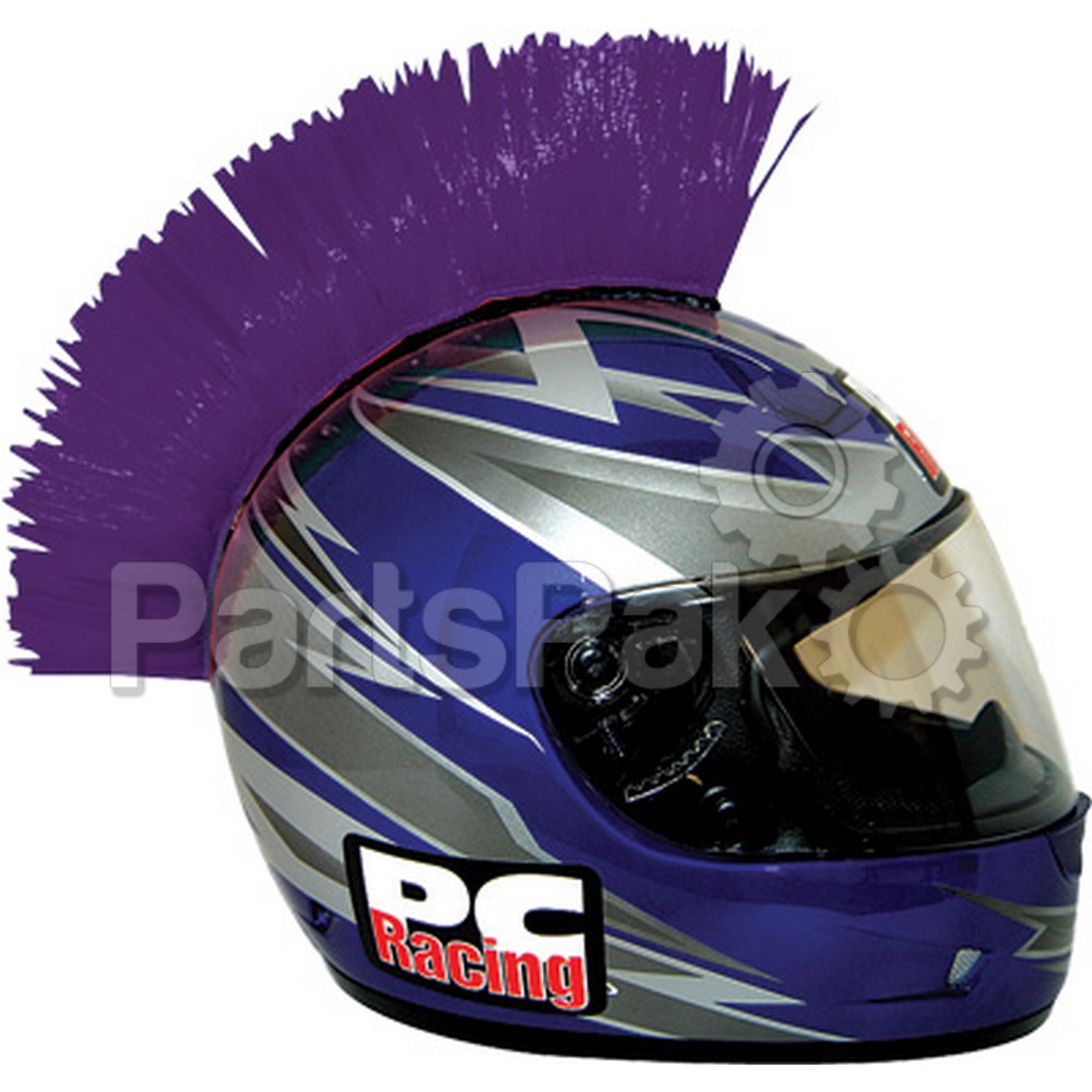 PC Racing PCHMPURPLE; Helmet Mohawk (Purple)
