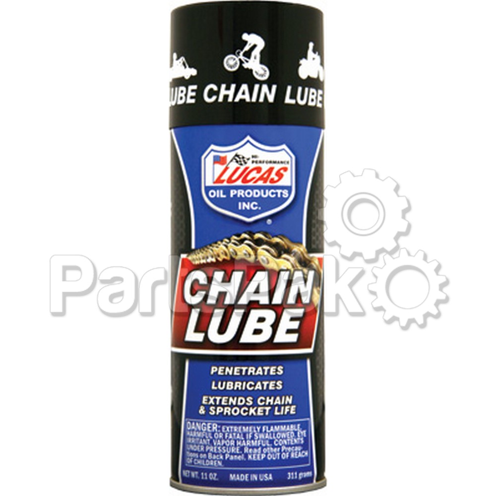 Lucas 10393; Chain Lube 11Oz (Sold Individually)