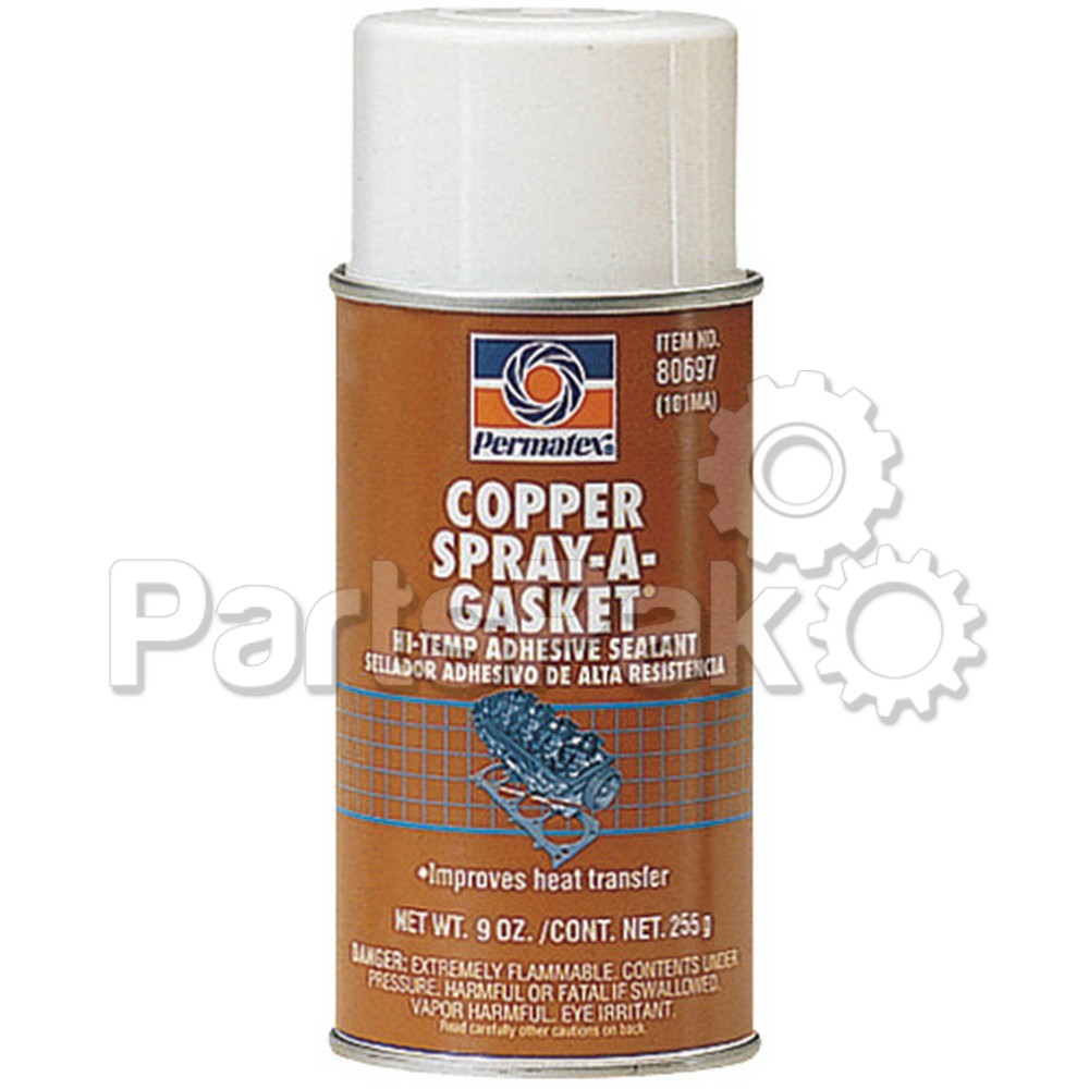 Permatex 80697; Copper Spray-A-Gasket 12Oz
