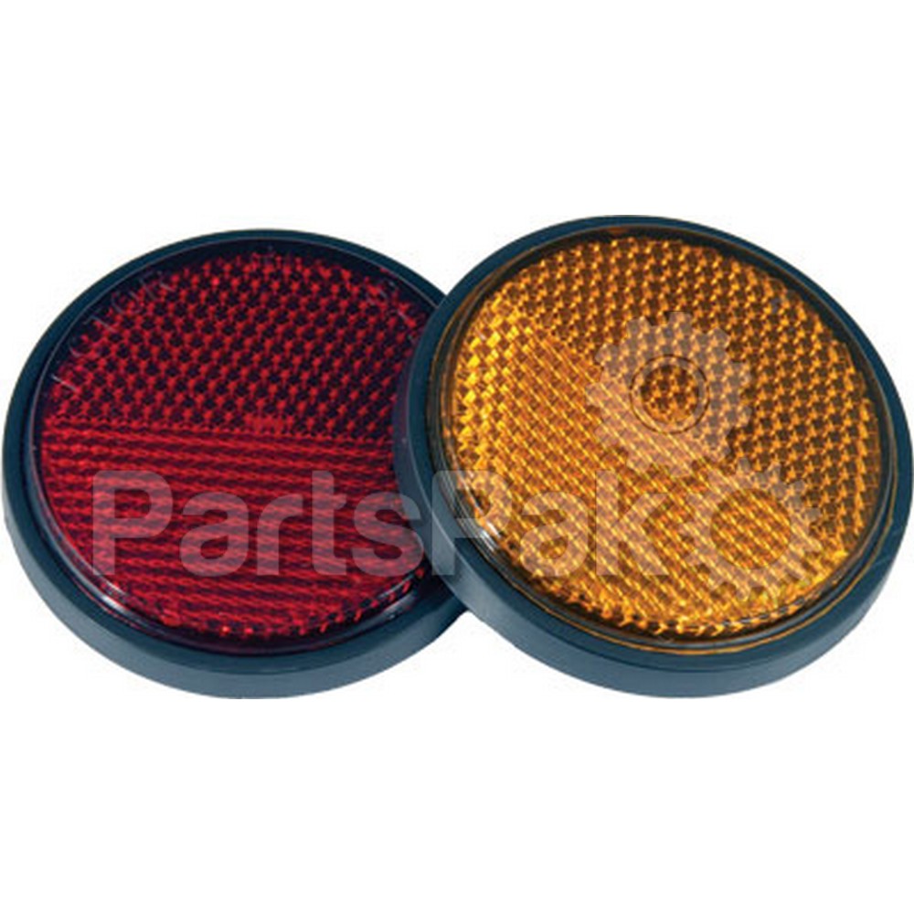 Chris Products RR1R; Reflector - Stud Mount (Red)