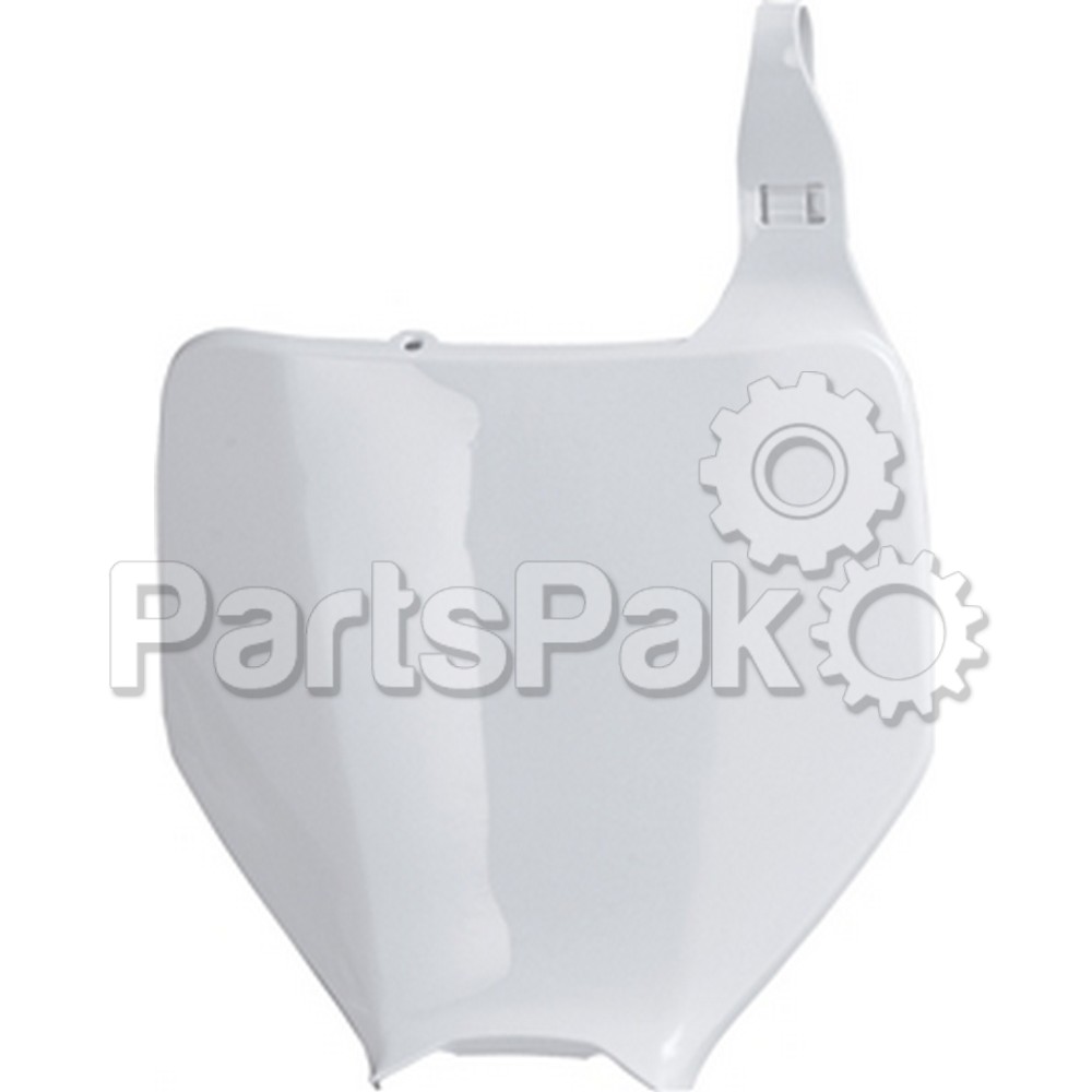 Polisport 8678400001; Number Plate White Yz250F / 450F 2