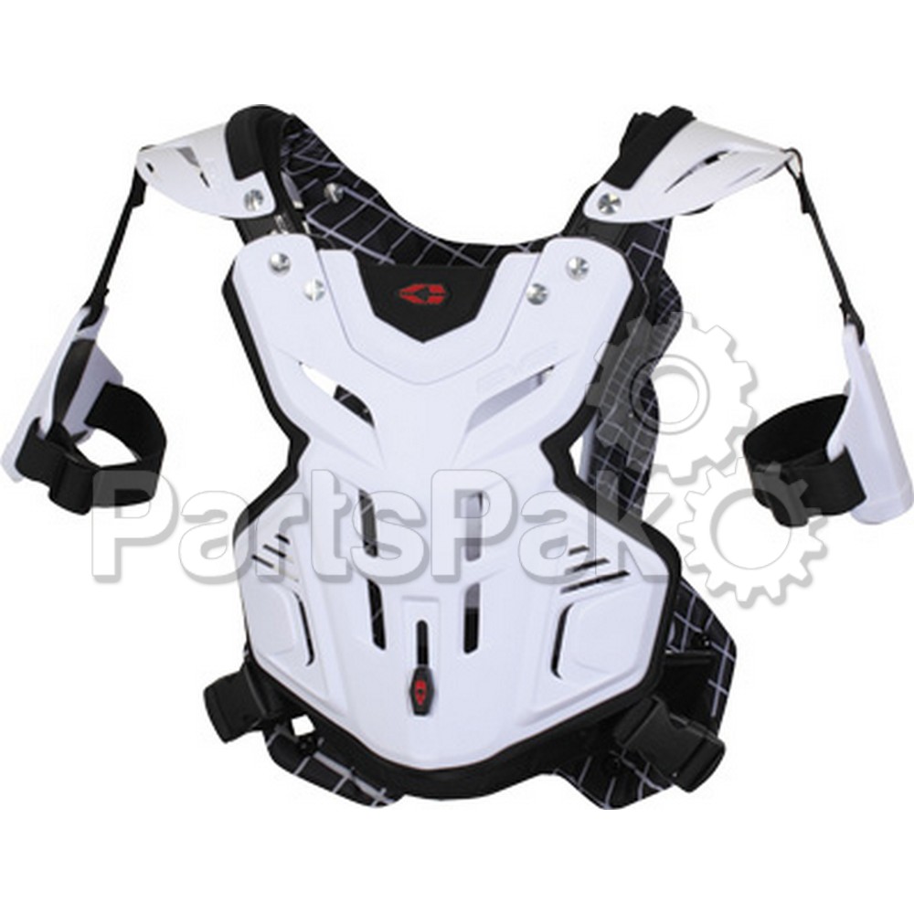 EVS F2WH-M; F2 Chest Protector White Md