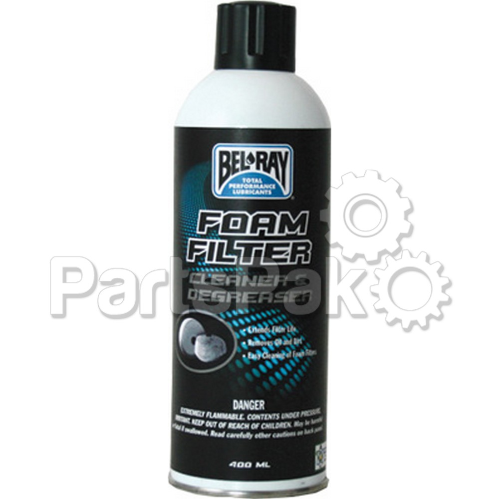 Bel-Ray 99180-A400W; Foam Filter Cleaner And Degreaser 400Ml