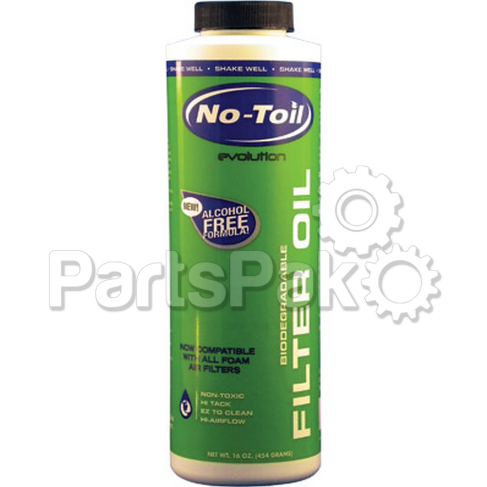No Toil EV101; Evol Filter Oil 16Oz
