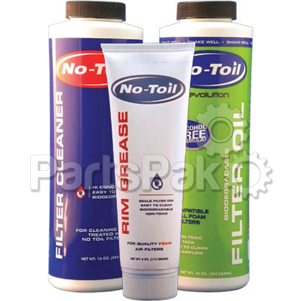 No Toil EV109; Evolution Air Filter Oil 3-Pack