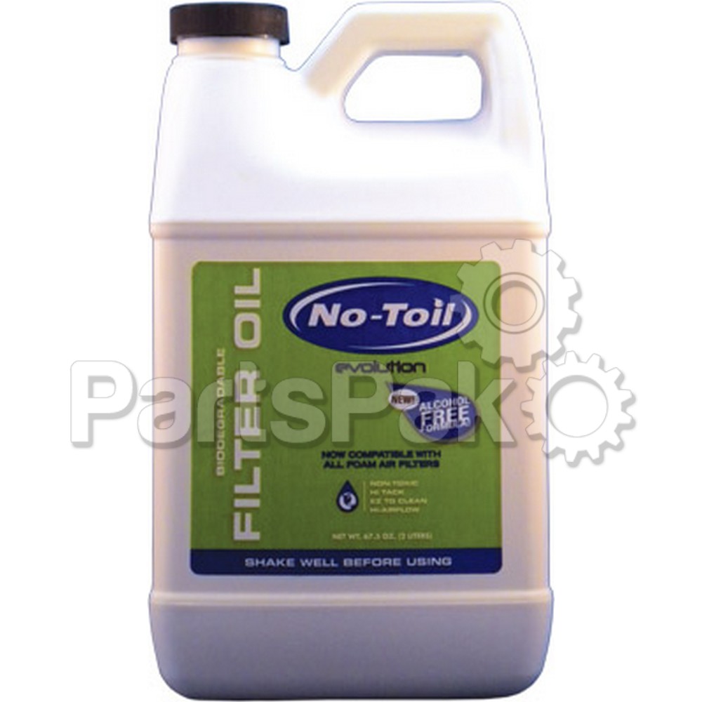 No Toil EV118; Evol Filter Oil 1/2 Gal