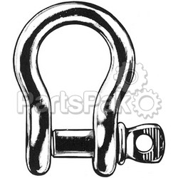 Acco Peerless Chain 8058105; Shackle Imported Lr Galvanized 3/16I