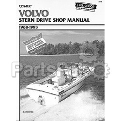 Clymer Manuals B770; Volvo Stern Drive 1968-1993 Service Repair Manual; LNS-156-B770
