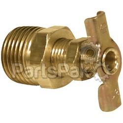 Camco 11703; Water Heater Drain Valve 1/2 inch