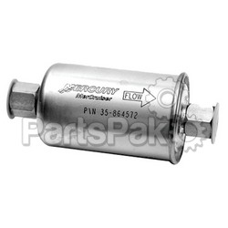 Quicksilver 35-864572; Inline Fuel Filter- Replaces Mercury / Mercruiser