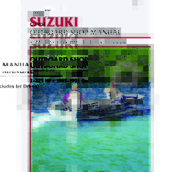 Clymer Manuals B781; Suzuki 2-200 Hp Outboard (1985-1991) Service Repair Manual