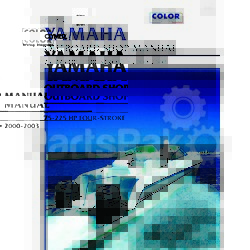 Clymer Manuals B791; Yamaha 4-S 75-225 Hp 2000-2004 Service Repair Manual