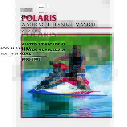 Clymer Manuals W819; Polaris PWC Jet Ski 1992 1993 1994 1995 Service Repair Manual