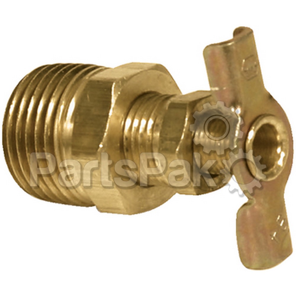 Camco 11703; Water Heater Drain Valve 1/2 inch