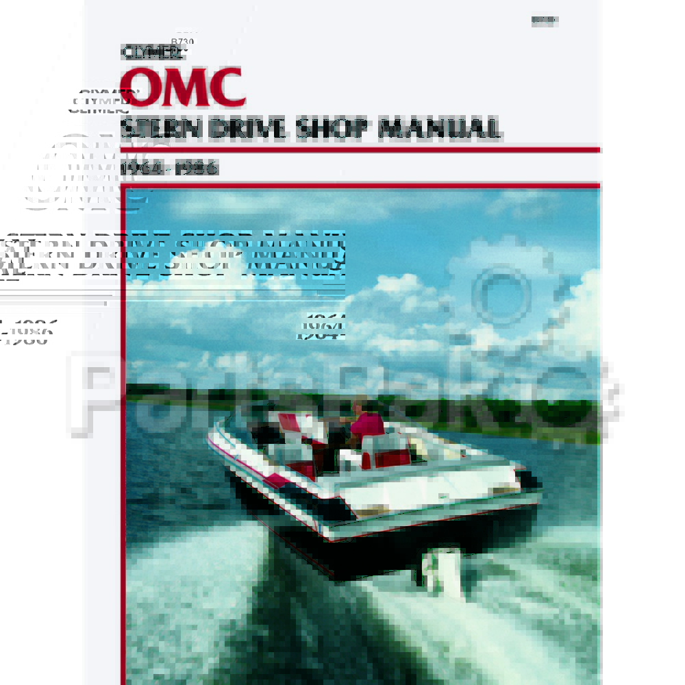 Clymer Manuals B730; OMC Stern Drive - 1964-86-Service Repair Manual