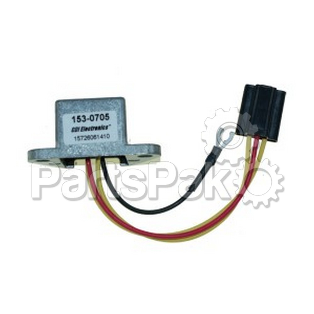 CDI Electronics 153-0705; Rectifier Fits Johnson Evinrude OMC W/ Plug-In Connector 153-0705 580698, 580705, 580771