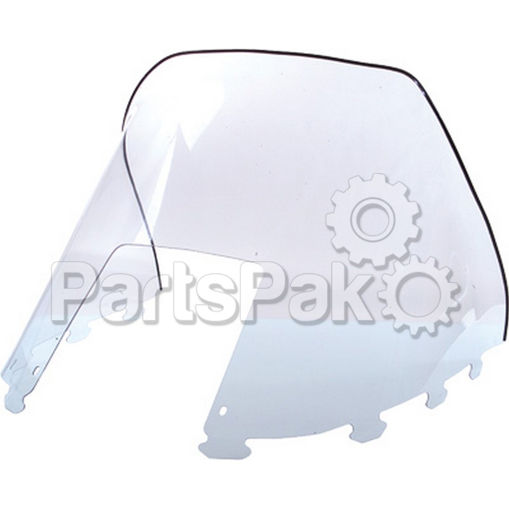 Koronis 40-1612 Clear Windshield For Yamaha ATV - Flexible Replacement Windshield