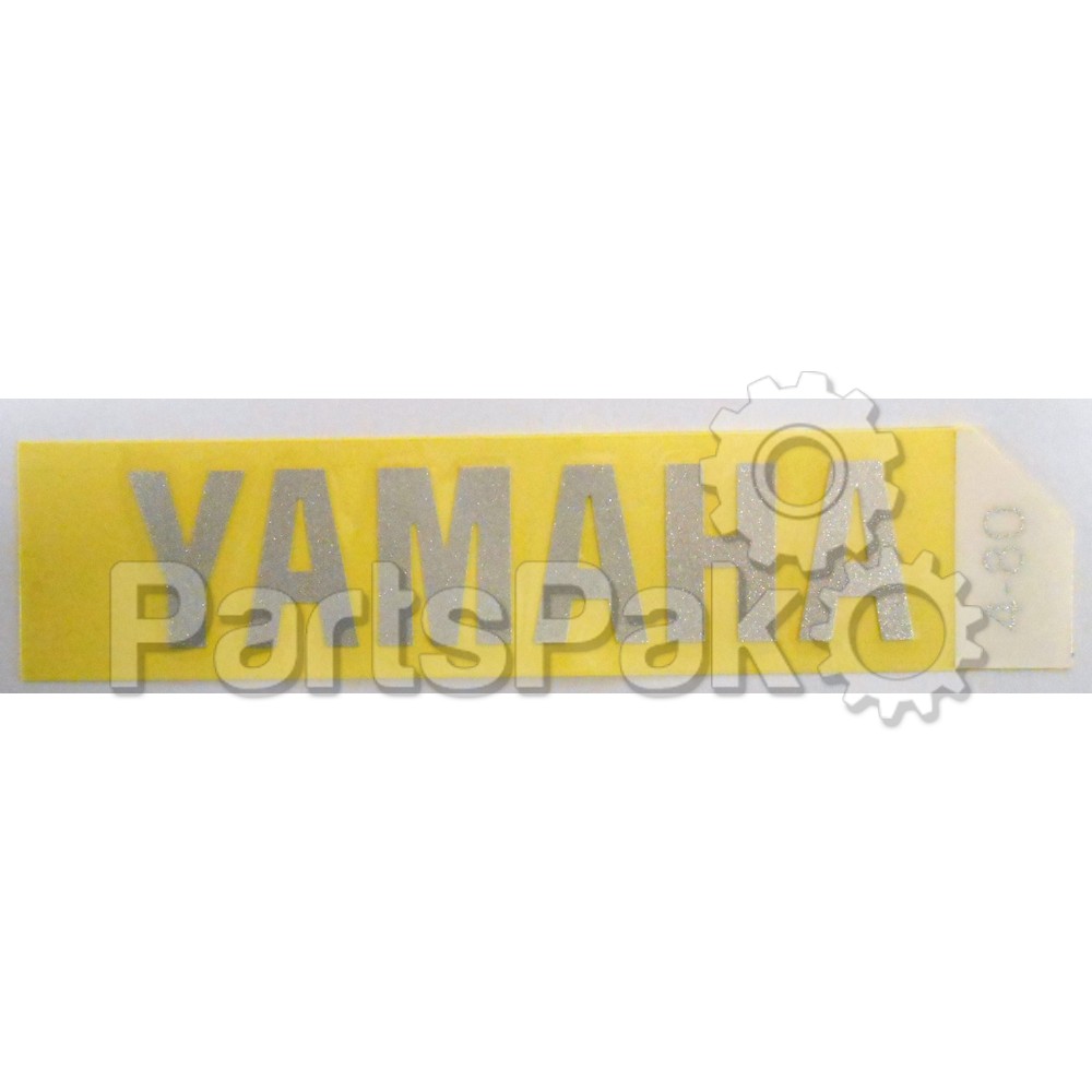 Yamaha 1UF-28338-00-00 Emblem, Yamaha(4Bp); New # 99246-00080-00
