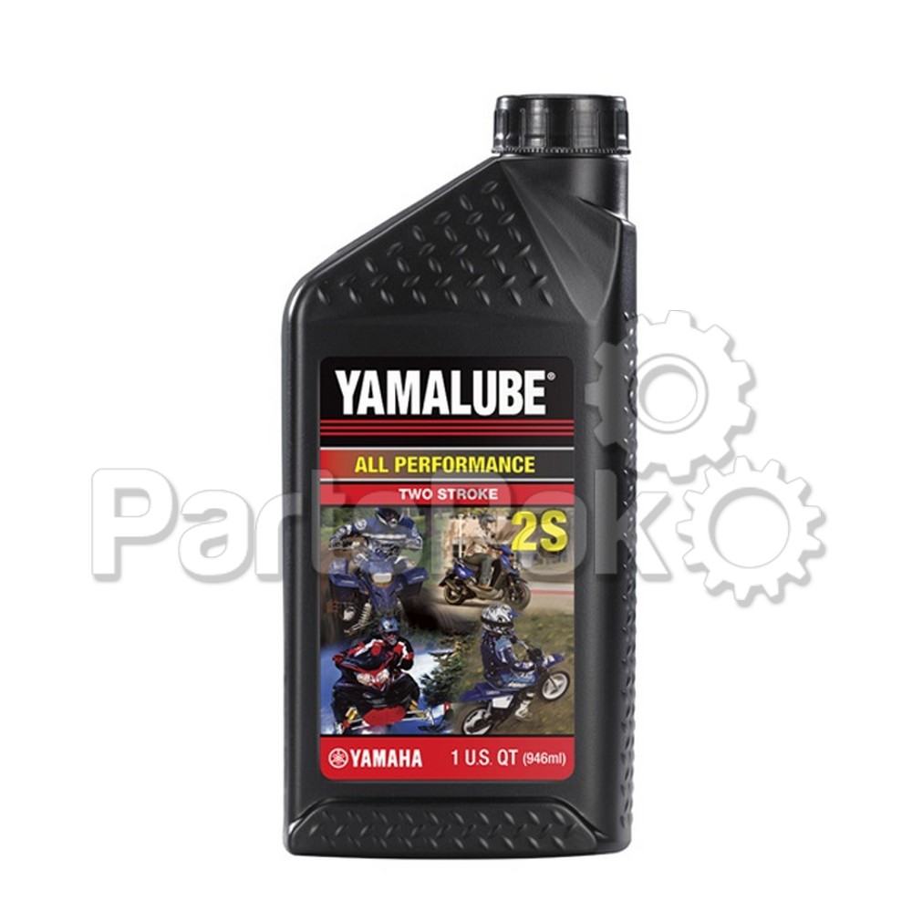 Yamaha ACC-11000-27-12 Yamalube 2S Performance 2-Stroke Oil Quart; New # LUB-2STRK-S1-12