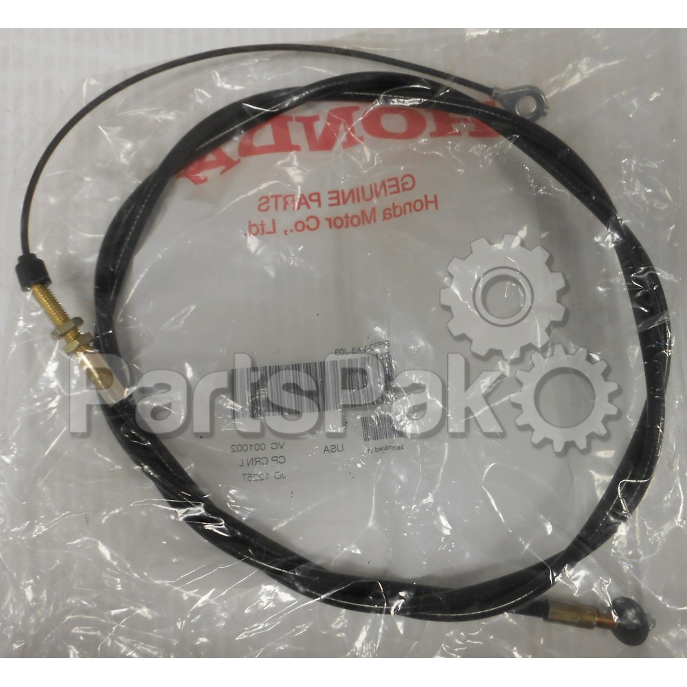 Honda 54530-VA3-J03 Cable, Roto-Stop; 54530VA3J03
