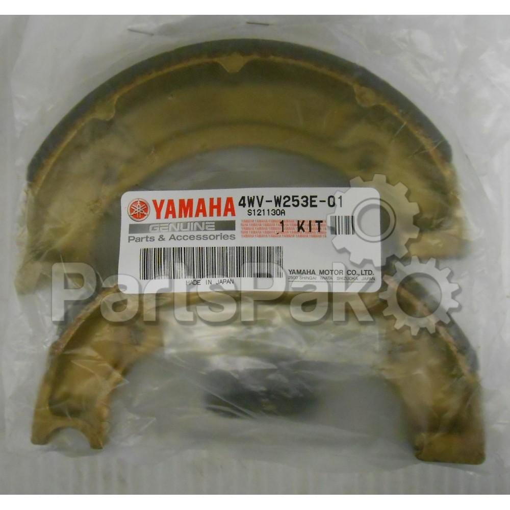Yamaha 4GB-W2536-00-00 Brake Shoe Kit; New # 4WV-W253E-01-00