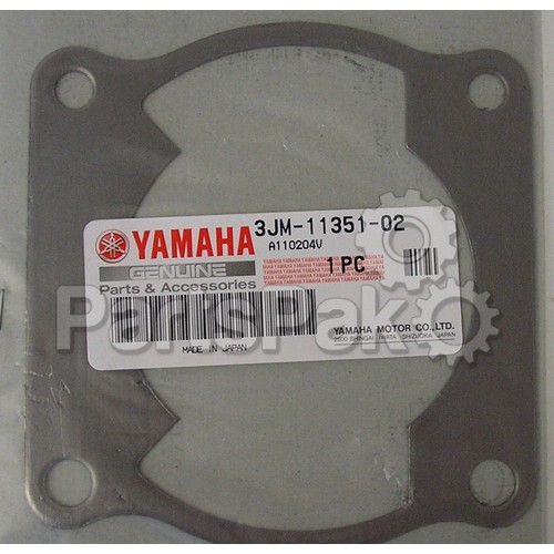 Yamaha 3JM-11351-02-00 Gasket, Cylinder; New # 3JM-11351-03-00
